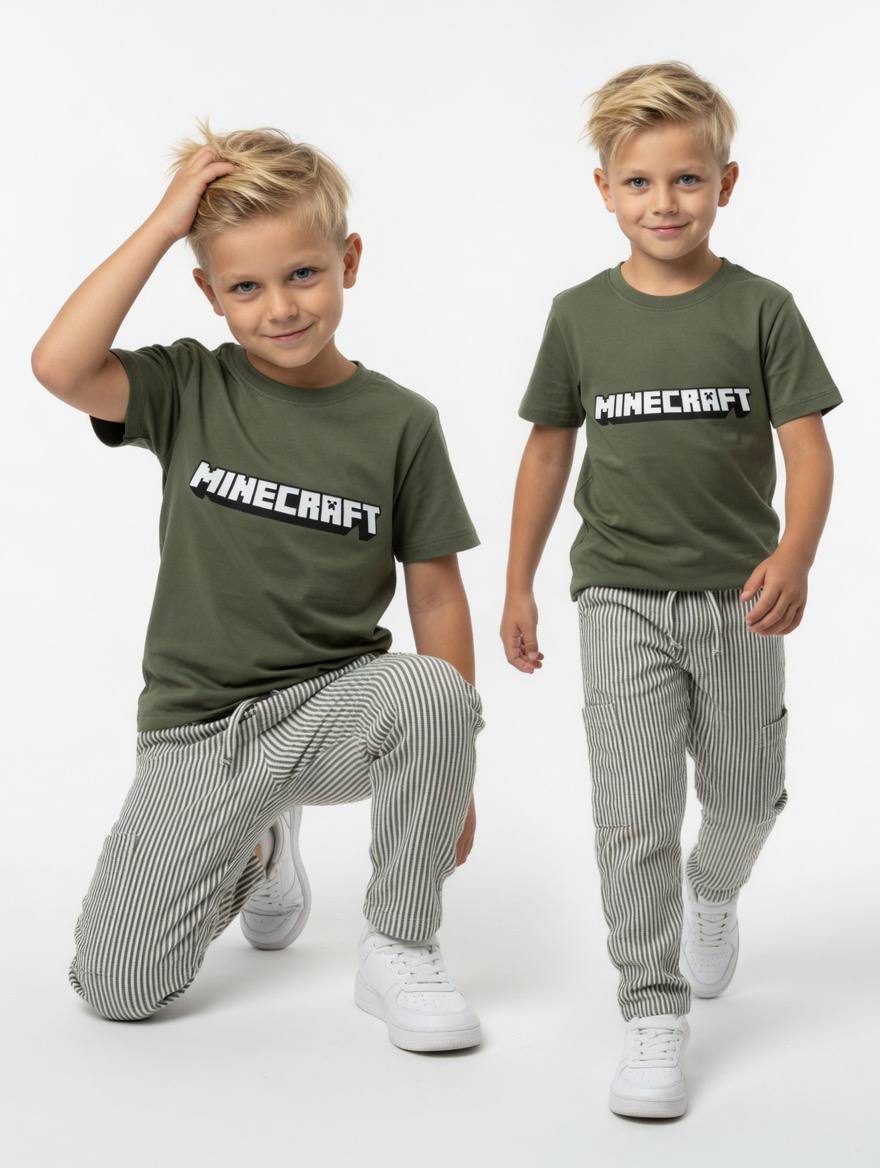 Ensemble garçons Minecraft importé de Turquie 🇹🇷