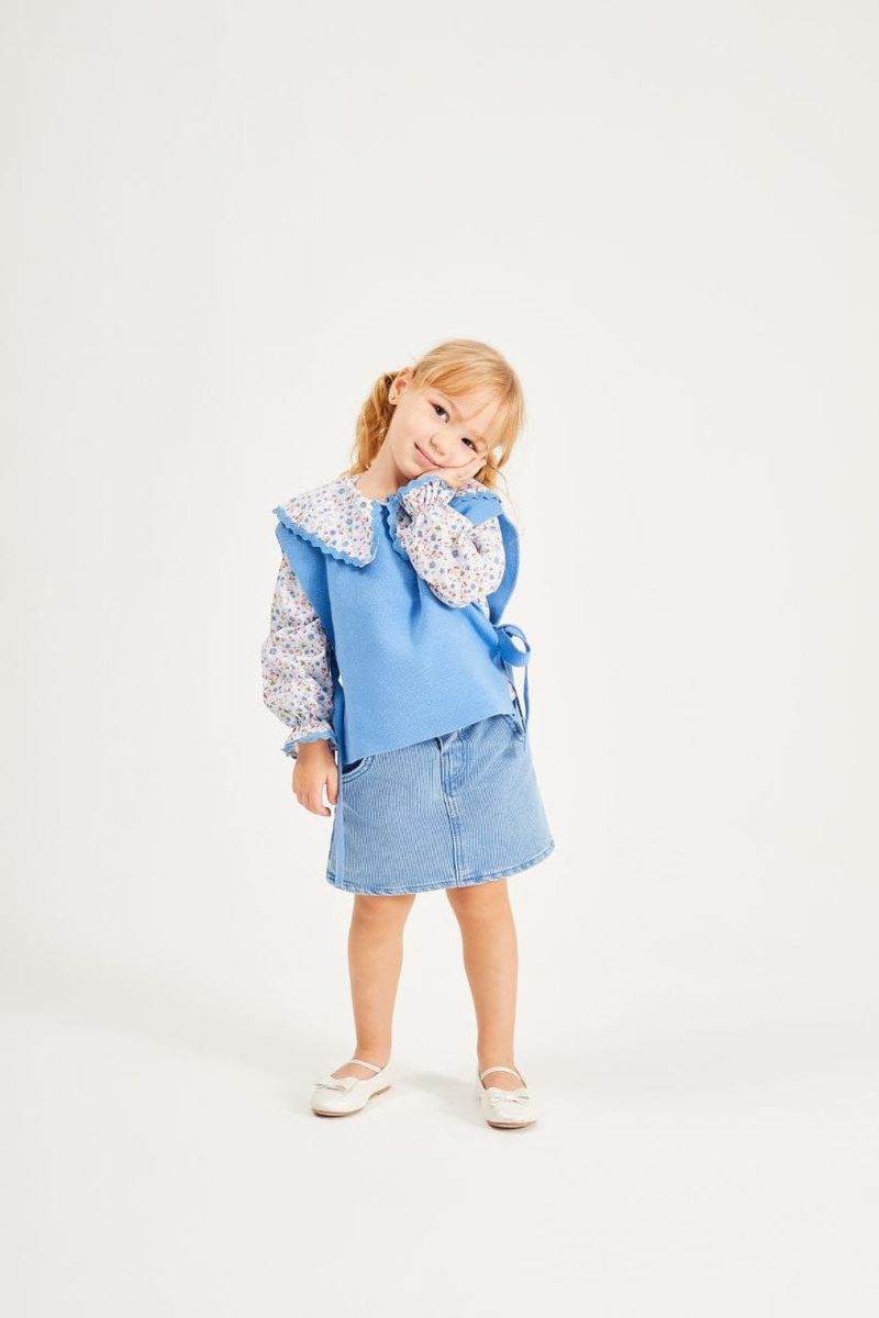 Ensemble jupe jeans 3pieces pour fille 👧 made in Turkey 🇹🇷